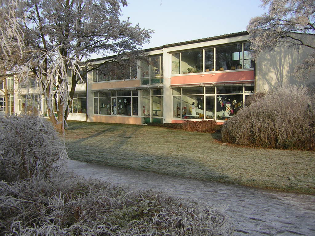 Sandschule im Winter